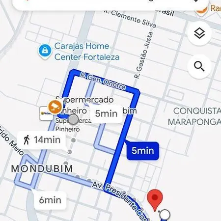 Apto 14º, Piscina No Mondubim- 5 Min Da Aesp Apartamento *
